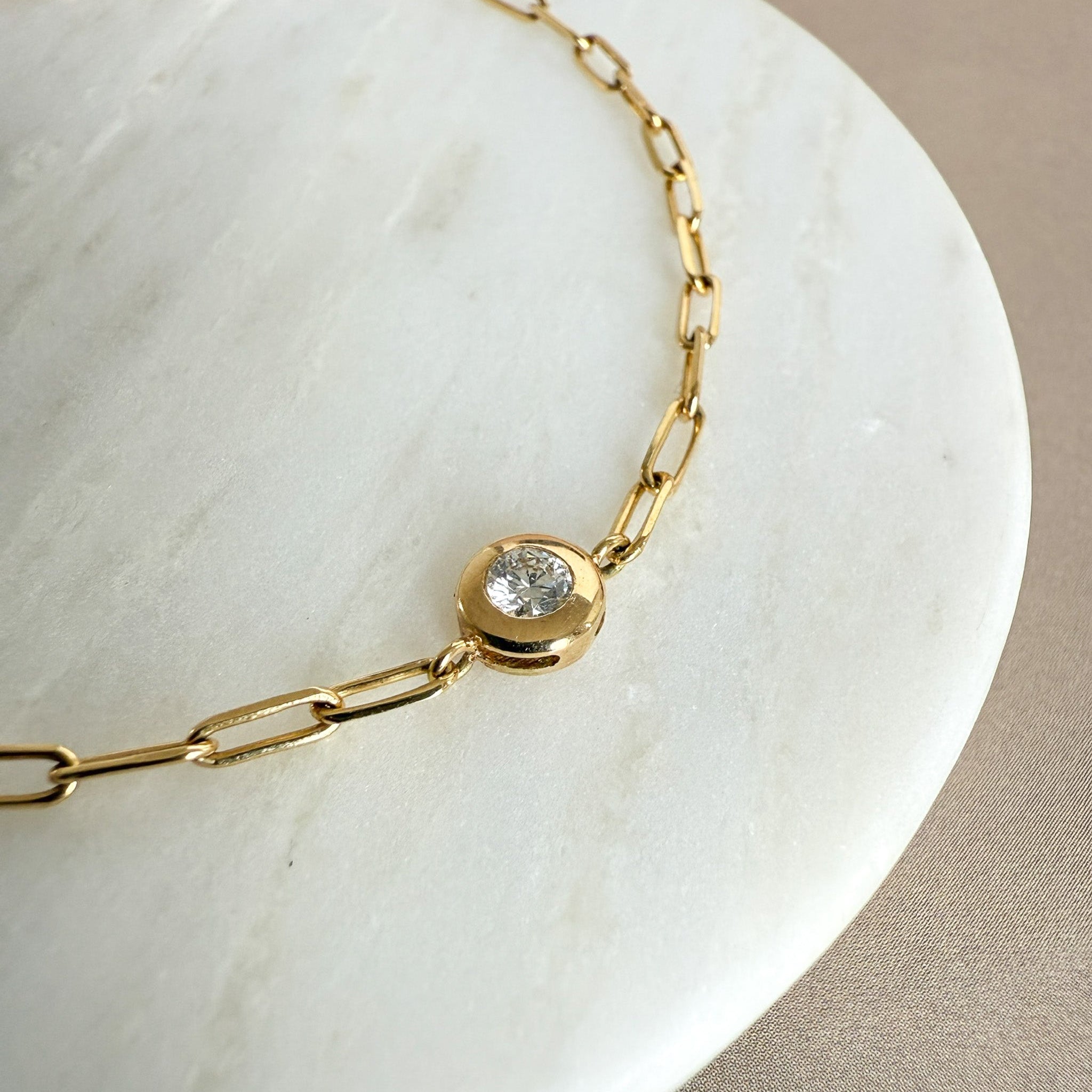 Pulsera de oro 18k hecho a mano en Barcelona – Oretta
