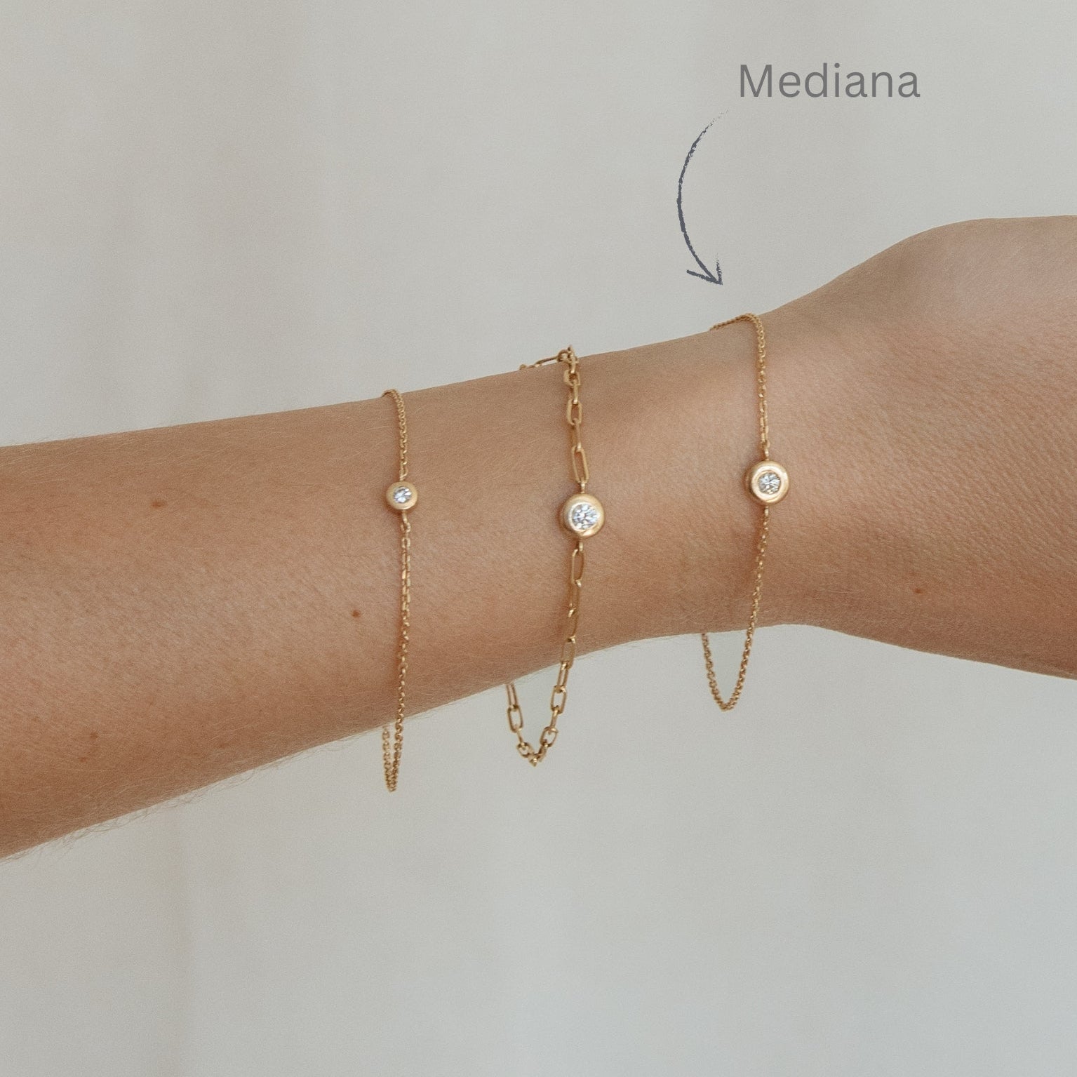 Pulsera de oro 18k hecho a mano en Barcelona – Oretta