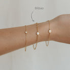 Pulsera de oro 18k hecho a mano en Barcelona – Oretta