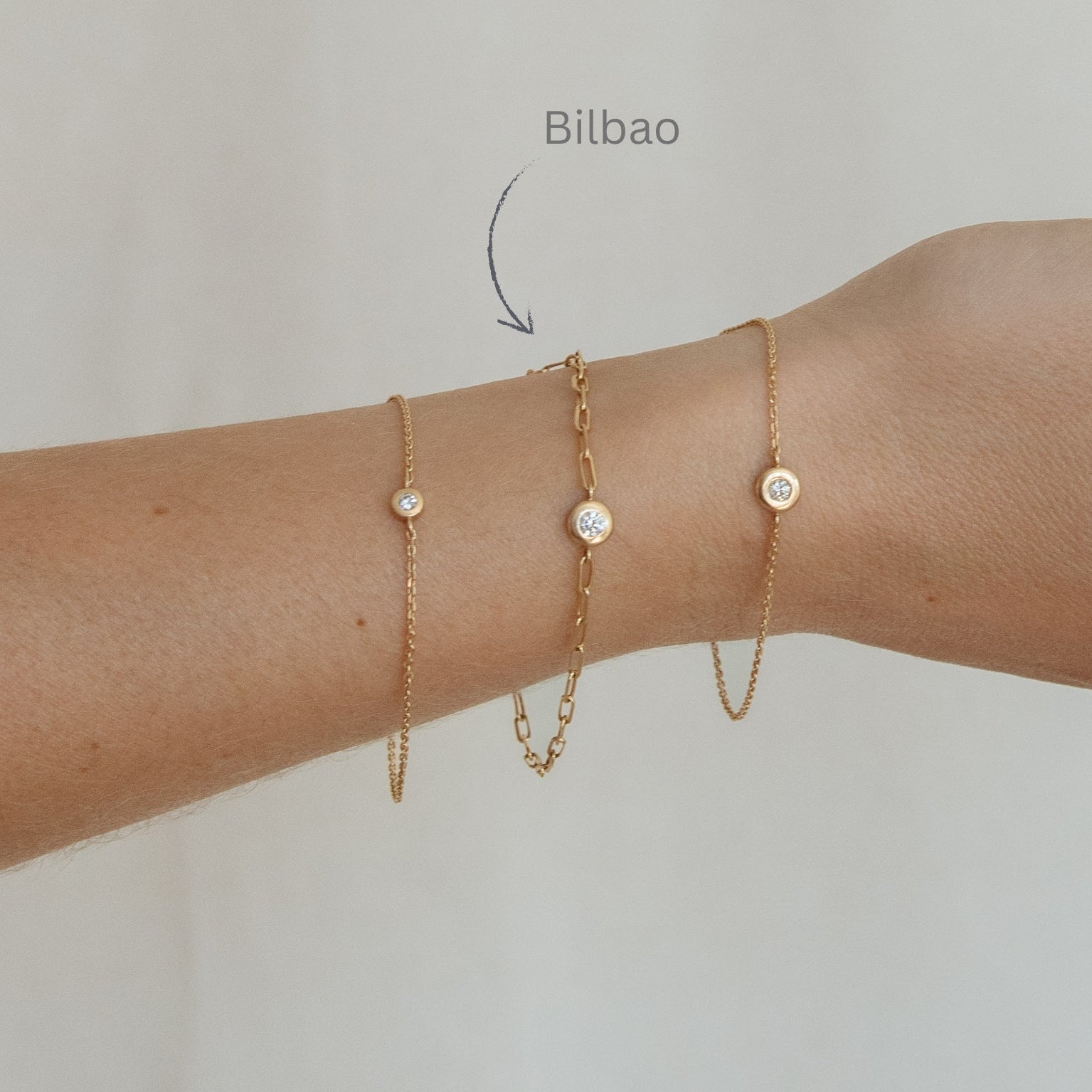 Pulsera de oro 18k hecho a mano en Barcelona – Oretta